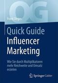 Deges |  Quick Guide Influencer Marketing | Buch |  Sack Fachmedien