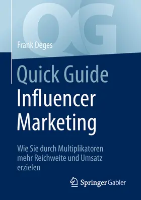 Deges |  Quick Guide Influencer Marketing | eBook | Sack Fachmedien
