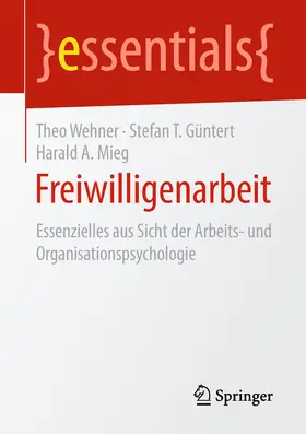 Wehner / Güntert / Mieg |  Freiwilligenarbeit | eBook | Sack Fachmedien