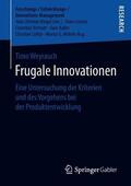 Weyrauch |  Frugale Innovationen | Buch |  Sack Fachmedien
