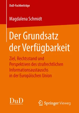 Schmidt | Der Grundsatz der Verfügbarkeit | E-Book | www.sack.de