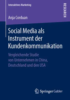 Corduan | Social Media als Instrument der Kundenkommunikation | E-Book | www.sack.de