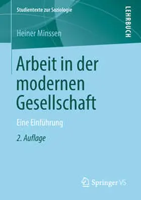 Minssen | Arbeit in der modernen Gesellschaft | E-Book | www.sack.de