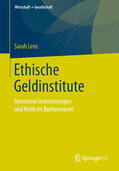 Lenz |  Ethische Geldinstitute | eBook | Sack Fachmedien
