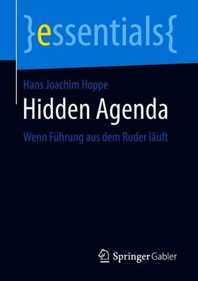 Hoppe | Hidden Agenda | Buch | sack.de