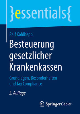 Kohlhepp | Besteuerung gesetzlicher Krankenkassen | E-Book | sack.de
