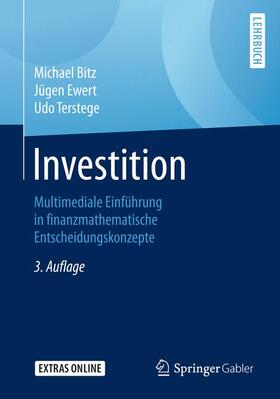 Bitz / Terstege / Ewert | Investition | Buch | 978-3-658-22465-3 | sack.de