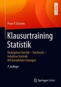 Eckstein |  Klausurtraining Statistik | Buch |  Sack Fachmedien
