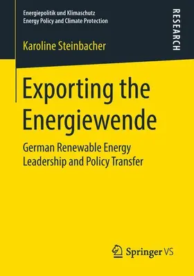 Steinbacher |  Exporting the Energiewende | Buch |  Sack Fachmedien
