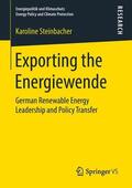 Steinbacher |  Exporting the Energiewende | Buch |  Sack Fachmedien