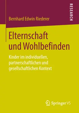 Riederer | Elternschaft und Wohlbefinden | E-Book | sack.de
