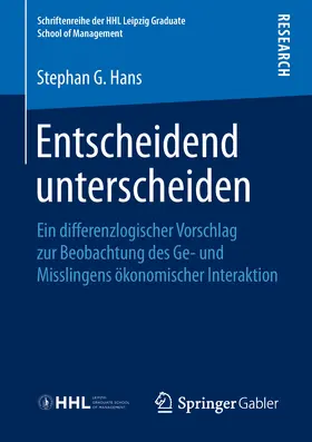 Hans | Entscheidend unterscheiden | E-Book | www.sack.de