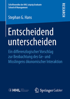 Hans | Entscheidend unterscheiden | E-Book | sack.de