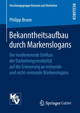 Brune | Bekanntheitsaufbau durch Markenslogans | E-Book | www.sack.de