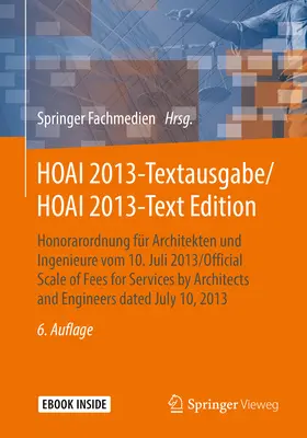 HOAI 2013-Textausgabe/HOAI 2013-Text Edition | E-Book | sack.de