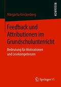 Knickenberg |  Feedback und Attributionen im Grundschulunterricht | Buch |  Sack Fachmedien