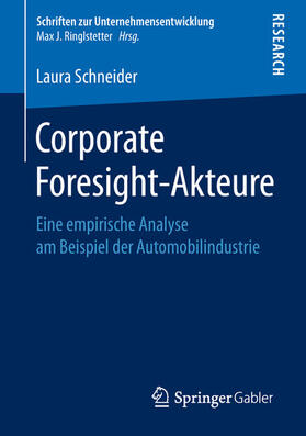 Schneider | Corporate Foresight-Akteure | E-Book | sack.de