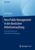 Salmon |  New Public Management in der deutschen Arbeitsverwaltung | Buch |  Sack Fachmedien