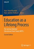 Blossfeld / Roßbach |  Education as a Lifelong Process | Buch |  Sack Fachmedien