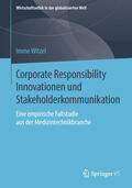 Witzel |  Corporate Responsibility Innovationen und Stakeholderkommunikation | eBook | Sack Fachmedien