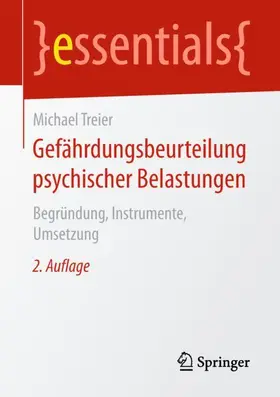 Treier |  Gefährdungsbeurteilung psychischer Belastungen | Buch |  Sack Fachmedien