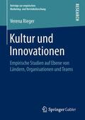 Rieger |  Kultur und Innovationen | Buch |  Sack Fachmedien