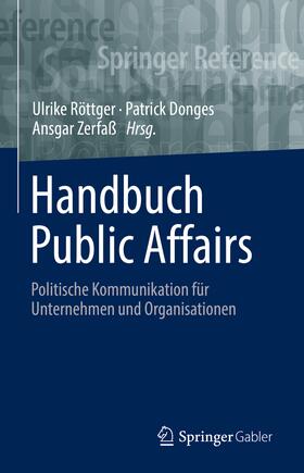 Röttger / Donges / Zerfaß |  Handbuch Public Affairs | Buch |  Sack Fachmedien