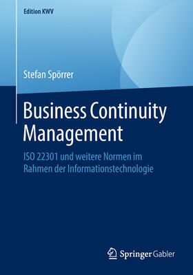 Spörrer | Business Continuity Management | E-Book | sack.de