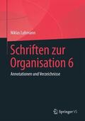Luhmann / Tacke / Lukas |  Schriften zur Organisation 6 | Buch |  Sack Fachmedien
