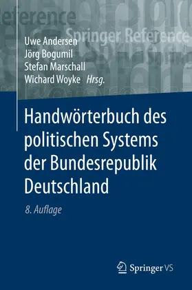 Andersen / Woyke / Bogumil |  Handwörterbuch des politischen Systems der Bundesrepublik Deutschland | Buch |  Sack Fachmedien