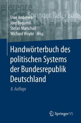 Andersen / Woyke / Bogumil | Handwörterbuch des politischen Systems derBundesrepublik Deutschland | Buch | sack.de