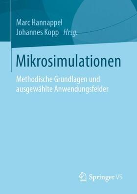 Kopp / Hannappel |  Mikrosimulationen | Buch |  Sack Fachmedien
