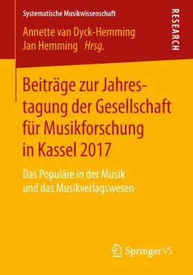 van Dyck-Hemming / Hemming | Beiträge zur Jahrestagung der Gesellschaft für Musikforschung in Kassel 2017 | E-Book | www.sack.de