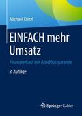 Künzl |  EINFACH mehr Umsatz | Buch |  Sack Fachmedien