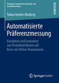 Roelen-Blasberg |  Automatisierte Präferenzmessung | eBook | Sack Fachmedien