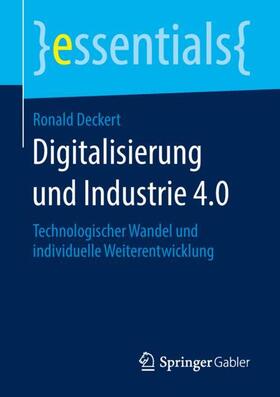 Deckert |  Digitalisierung und Industrie 4.0 | Buch |  Sack Fachmedien