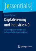 Deckert |  Digitalisierung und Industrie 4.0 | Buch |  Sack Fachmedien