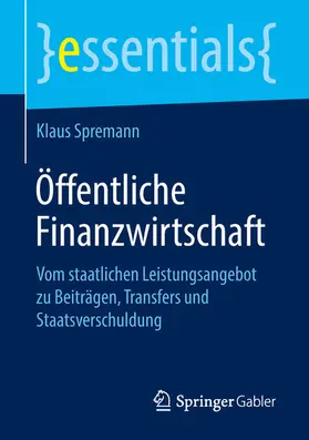Spremann | Öffentliche Finanzwirtschaft | E-Book | www.sack.de