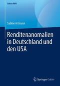 Artmann |  Renditenanomalien in Deutschland und den USA | Buch |  Sack Fachmedien
