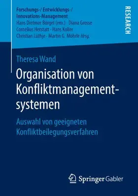 Wand |  Organisation von Konfliktmanagementsystemen | Buch |  Sack Fachmedien