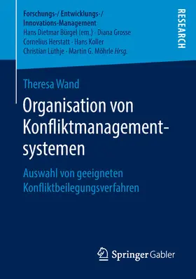 Wand | Organisation von Konfliktmanagementsystemen | E-Book | www.sack.de