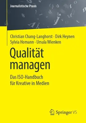 Chang-Langhorst / Wienken / Heynen |  Qualität managen | Buch |  Sack Fachmedien