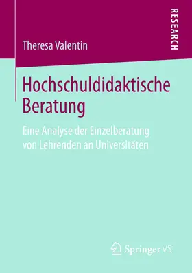 Valentin |  Hochschuldidaktische Beratung | Buch |  Sack Fachmedien