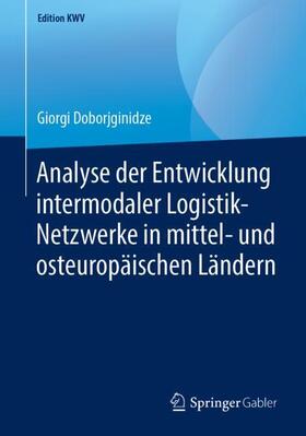 Doborjginidze | Analyse der Entwicklung intermodaler Logistik-Netzwerke in mittel- und osteuropäischen Ländern | Buch | 978-3-658-24045-5 | sack.de