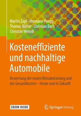 Zapf / Pengg / Bütler | Kosteneffiziente und nachhaltige Automobile | Medienkombination | sack.de