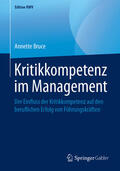 Bruce |  Kritikkompetenz im Management | eBook | Sack Fachmedien