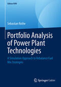 Rothe |  Portfolio Analysis of Power Plant Technologies | eBook | Sack Fachmedien