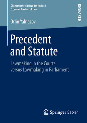 Yalnazov | Precedent and Statute | E-Book | sack.de