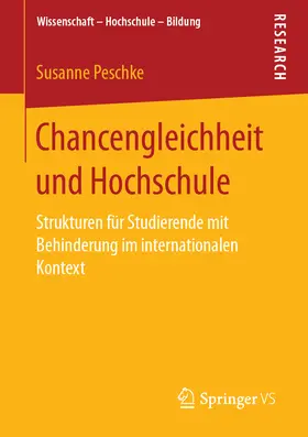 Peschke | Chancengleichheit und Hochschule | E-Book | www.sack.de