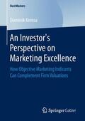 Kemsa |  An Investor¿s Perspective on Marketing Excellence | Buch |  Sack Fachmedien
